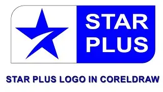 How to Make Star Plus Logo in Coreldraw for Beginners by #Techarun