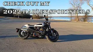 Check out my 2022 Harley Davidson Sportster S