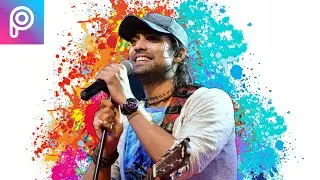 PicsArt Ink Splash Effect | PicsArt Editing Tutorial | PicsArt Photo Editing Tutorial