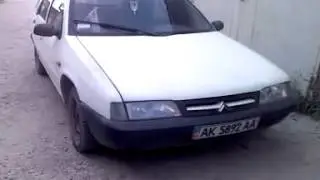 Поставил на охрану Citroen ZX