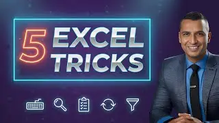 Excel Top 5 Tips & Tricks 🚀 You must know these Excel Tricks