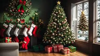 Free Stock Videos - AI animation - christmas tree