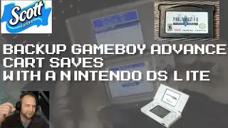 Backup Game Boy Advance Cart Saves With a DS Lite