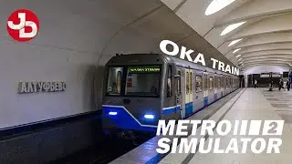 Metro Simulator 2 'OKA Train' PC Gameplay 1440p 60fps