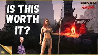 Lets go grave digging! Conan Exiles Gameplay - Chapter 4