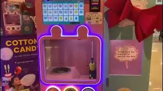 Cotton Candy Vending Machine | How A Robotic Arm Makes Cotton Candy | Anusha Masroor