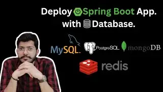 Deploy Your Spring Boot App with Database(Redis + PostgreSQL + MongoDB + MySQL) | Step By Step Guide