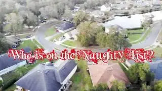 Holiday Drone Sleigh Footage