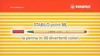 Spot STABILO point 88 (Italia)