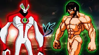 Ben 10 UA VS Eren S4 in Jump Force Mugen 😱