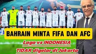 Pertandingan INDONESIA vs BAHRAIN dipindahkan !!
