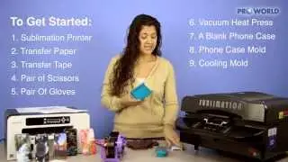 Sublimation Printing on Phone Cases with a 3D Vacuum Press