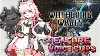 All Encore Voice Clips • Wuthering Waves • All Voice Lines (Carina Reeves) 2024