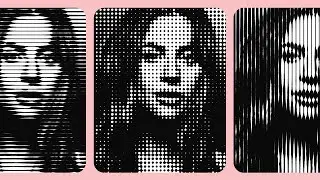 Convert Image to Halftone Styles in Photoshop with 1 Click!