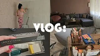 VLOG: делаем ремонт. Вот что получилось. Хотелось бы от вас идей. Коробчка Blissim.