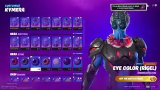 All KYMERA Styles in fortnite season 7 chapter 2