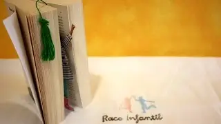 Cómo hacer un punto de libro con silueta