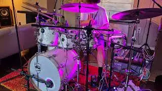Drumming along a classic fusion track