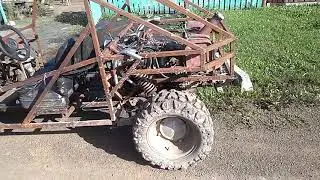 Первый выезд на багги из запорожца заз -968