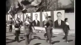 Узловая, Тульской области, Первомайская демонстрация, 1972 год