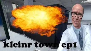 Dr. Isaac Kleiner plays on his computer but something happens. | Kleiner Town Ep. 1