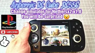 Anbernic Rg Cube ,RG556  PS2 games on Nethersx2  I best PlayStation 2 emulator for android