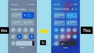 Fix MIUI 12/12.5/13 Control Center Blur | Enable Official Control Blur On Any Xiaomi Phone [NO ROOT]