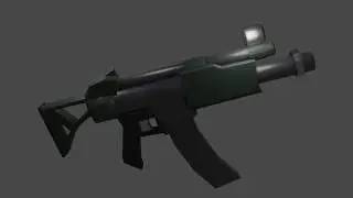 SMG FortniteBR |3D Model Blender