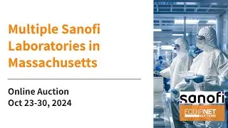 Sanofi Lab Auction in Massachusetts | High-Tech Lab & Analytical Equipment Available!