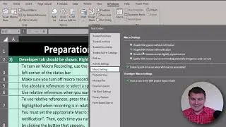 Excel VBA - Preparation before recording first macro  | Introduction to macros and VBA  01