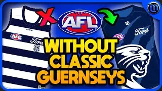 The AFL Without Traditional Guernseys