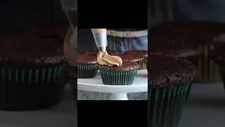 My husband's FAVORITE,GF Mexican chocolate cupcakes