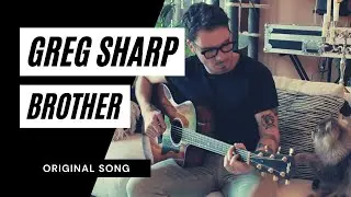 My cat helps me sing my first original song 😂🙈😻 : Brother (I Will Be There) - by Greg Sharp