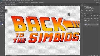 COMO HACER EL INTRO ANIMADO  DE VOLVER AL FUTURO parte 1 (photoshop & After effect)