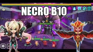SUMMONERS WAR NECRO B10 WITH LOREN AND LUCASHA