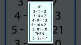 Can you slove this math puzzle / math quiz / brain test || #maths #tranding #viralshorts #short
