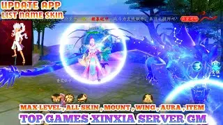Top Games Xinxia MMO Server GM - Full Gm Tools , All Fashion , Mount , Wing , Weapon, Item