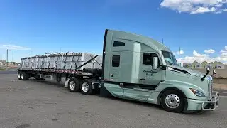 Central Oregon Flatbed Trucking #152. Picking up at Owen’s Corning asphalt in Denver. Heading home.