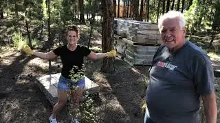 Nikki loading brick in Colorado 💪💪