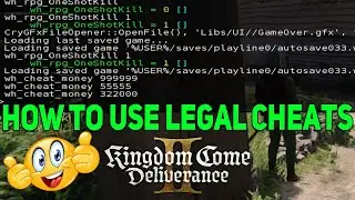 How to Use Cheats in Kingdom Come Deliverance 2