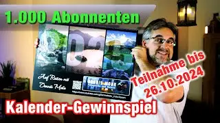 1.000 Abonnenten - Dankeschön & Gewinnspiel