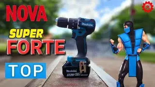 NÃO MELHOROU??? A NOVA PARAFUSADEIRA MAKITA DHP487 DHP483 BRUSHLESS