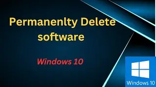 software uninstall in windows 10
