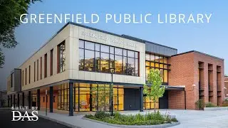 Greenfield Public Library 2023 - Built By DAS #library #4k