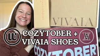Wantable Cozytober Try On Review PLUS Shoes by VIVAIA 👢 October 2024