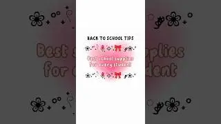 Best school supplies for every student | BACK TO SCHOOL TIPS 📚