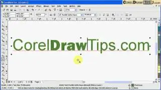 Changing fonts individually in CorelDraw