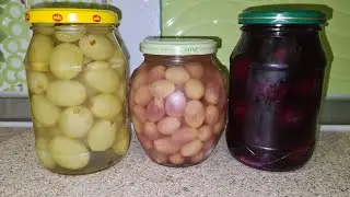 МАРИНОВАННЫЙ ВИНОГРАД 🍇 КАК ОЛИВКИ 👍