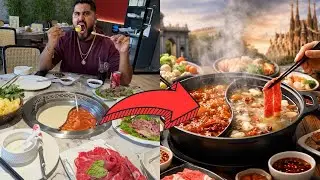 MY FIRST TIME AT A CHINESE HOT POT RESTAURANT (new channel intro)