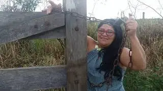 Manhêêê abre porteira e vai andando mesmo - Xingu, Pará 27-04-2018
